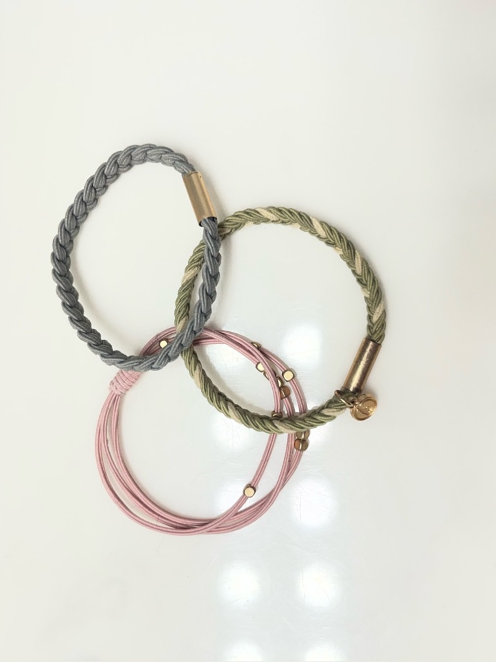 4 K’lani bracelets that double as hair ties